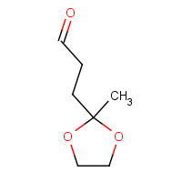 24108-29-0 3-(2-methyl-1,3-dioxolan-2-yl)propanal chemical structure
