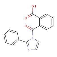 302602-94-4 2-(2-phenylimidazole-1-carbonyl)benzoic acid chemical structure