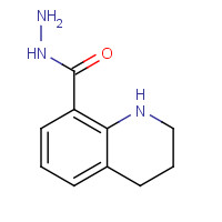 120164-02-5 1,2,3,4-tetrahydroquinoline-8-carbohydrazide chemical structure