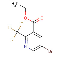 1196153-48-6 ethyl 5-bromo-2-(trifluoromethyl)pyridine-3-carboxylate chemical structure