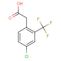601513-31-9 2-[4-chloro-2-(trifluoromethyl)phenyl]acetic acid chemical structure