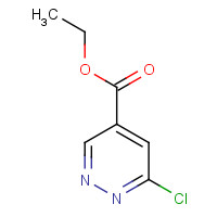 612834-90-9 ethyl 6-chloropyridazine-4-carboxylate chemical structure