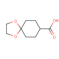 66500-55-8 1,4-dioxaspiro[4.5]decane-8-carboxylic acid chemical structure