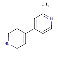 950201-62-4 2-methyl-4-(1,2,3,6-tetrahydropyridin-4-yl)pyridine chemical structure