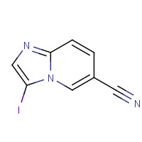 885276-13-1 3-iodoimidazo[1,2-a]pyridine-6-carbonitrile chemical structure