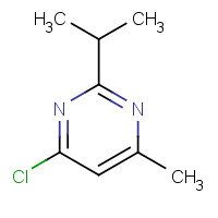 4595-69-1 4-chloro-6-methyl-2-propan-2-ylpyrimidine chemical structure