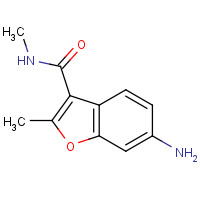1213704-44-9 6-amino-N,2-dimethyl-1-benzofuran-3-carboxamide chemical structure
