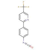 906352-73-6 2-(4-isocyanatophenyl)-5-(trifluoromethyl)pyridine chemical structure