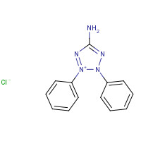 88159-28-8 2,3-diphenyltetrazol-2-ium-5-amine;chloride chemical structure