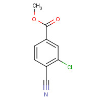 214759-66-7 methyl 3-chloro-4-cyanobenzoate chemical structure