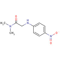 1095558-01-2 N,N-dimethyl-2-(4-nitroanilino)acetamide chemical structure