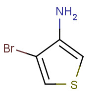 161833-43-8 4-bromothiophen-3-amine chemical structure
