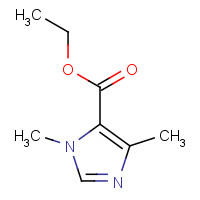 35445-32-0 ethyl 3,5-dimethylimidazole-4-carboxylate chemical structure