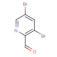 898559-25-6 3,5-dibromopyridine-2-carbaldehyde chemical structure