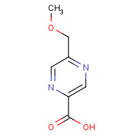 1388149-34-5 5-(methoxymethyl)pyrazine-2-carboxylic acid chemical structure