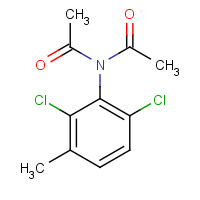 139553-65-4 N-acetyl-N-(2,6-dichloro-3-methylphenyl)acetamide chemical structure