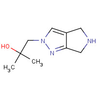 1270029-94-1 1-(5,6-dihydro-4H-pyrrolo[3,4-c]pyrazol-2-yl)-2-methylpropan-2-ol chemical structure