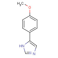 35512-31-3 5-(4-methoxyphenyl)-1H-imidazole chemical structure