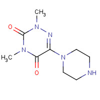 1092297-50-1 2,4-dimethyl-6-piperazin-1-yl-1,2,4-triazine-3,5-dione chemical structure