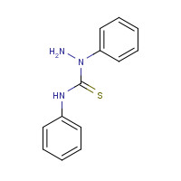 13207-47-1 1-amino-1,3-diphenylthiourea chemical structure