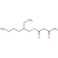 6079-97-6 2-ethylhexyl 3-oxobutanoate chemical structure