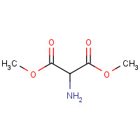 53704-09-9 dimethyl 2-aminopropanedioate chemical structure