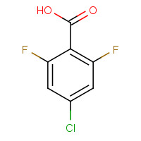 196194-58-8 4-chloro-2,6-difluorobenzoic acid chemical structure