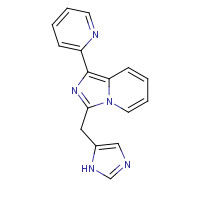 1610690-49-7 3-(1H-imidazol-5-ylmethyl)-1-pyridin-2-ylimidazo[1,5-a]pyridine chemical structure