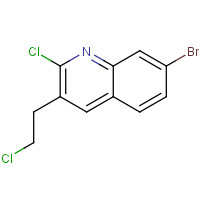 948294-53-9 7-bromo-2-chloro-3-(2-chloroethyl)quinoline chemical structure