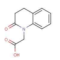 81745-21-3 2-(2-oxo-3,4-dihydroquinolin-1-yl)acetic acid chemical structure