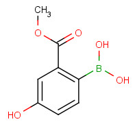 1186376-42-0 (4-hydroxy-2-methoxycarbonylphenyl)boronic acid chemical structure