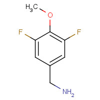 105969-16-2 (3,5-difluoro-4-methoxyphenyl)methanamine chemical structure