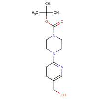 857284-20-9 tert-butyl 4-[5-(hydroxymethyl)pyridin-2-yl]piperazine-1-carboxylate chemical structure