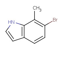 1000343-89-4 6-bromo-7-methyl-1H-indole chemical structure