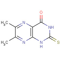 54030-51-2 6,7-dimethyl-2-sulfanylidene-1H-pteridin-4-one chemical structure
