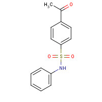 110820-13-8 4-acetyl-N-phenylbenzenesulfonamide chemical structure