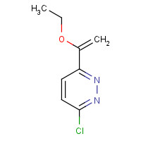 479628-47-2 3-chloro-6-(1-ethoxyethenyl)pyridazine chemical structure