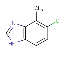 1360938-85-7 5-chloro-4-methyl-1H-benzimidazole chemical structure