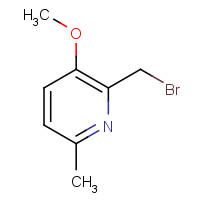 848696-31-1 2-(bromomethyl)-3-methoxy-6-methylpyridine chemical structure