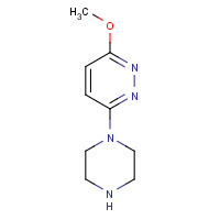 83774-21-4 3-methoxy-6-piperazin-1-ylpyridazine chemical structure