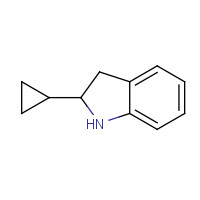 835893-49-7 2-cyclopropyl-2,3-dihydro-1H-indole chemical structure