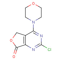15783-50-3 2-chloro-4-morpholin-4-yl-5H-furo[3,4-d]pyrimidin-7-one chemical structure