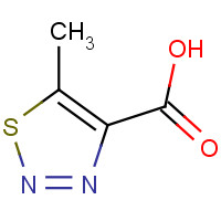 22097-10-5 5-methylthiadiazole-4-carboxylic acid chemical structure