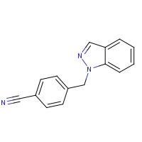 149777-05-9 4-(indazol-1-ylmethyl)benzonitrile chemical structure