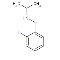 76464-85-2 N-[(2-iodophenyl)methyl]propan-2-amine chemical structure