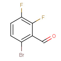 360576-04-1 6-bromo-2,3-difluorobenzaldehyde chemical structure