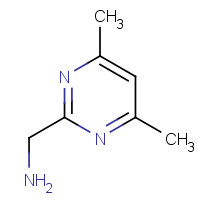 446829-97-6 (4,6-dimethylpyrimidin-2-yl)methanamine chemical structure