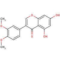 53084-11-0 3-(3,4-dimethoxyphenyl)-5,7-dihydroxychromen-4-one chemical structure