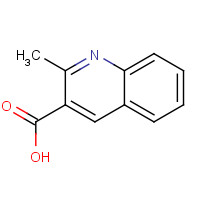 635-79-0 2-methylquinoline-3-carboxylic acid chemical structure