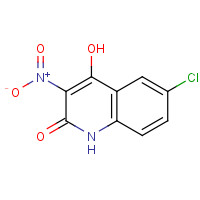 54675-34-2 6-chloro-4-hydroxy-3-nitro-1H-quinolin-2-one chemical structure